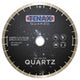 Tenax Quartz Diamond Bridge Saw Blade for Stone Fabrication - dimensions