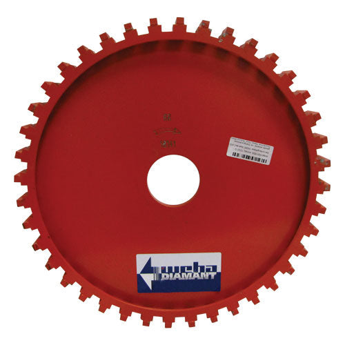 Weha 14 inch x 1-1/2 inch Bridge Saw Milling Wheel 60mm Arbor for Table Dressing and Stone Milling