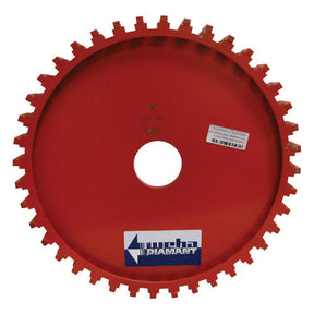 Weha 14 inch x 1-1/2 inch Bridge Saw Milling Wheel 60mm Arbor for Table Dressing and Stone Milling