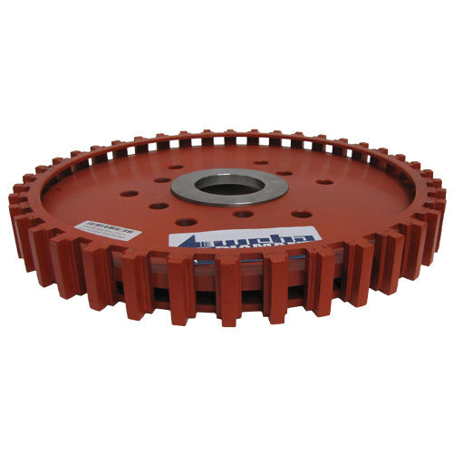 Weha 14 inch x 1-1/2 inch Bridge Saw Milling Wheel 60mm Arbor for Table Dressing and Stone Milling