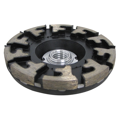 Weha 4" Aggressor Cupwheel Coarse for Stone Fabrication