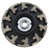 Weha 4" Aggressor Cupwheel Coarse for Stone Fabrication