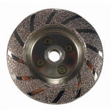 Weha 4 inch Vacuum Brazed Contour Cup Wheel
