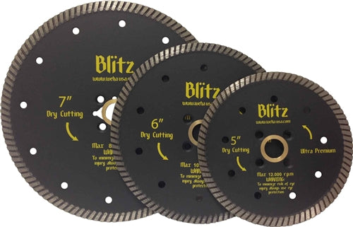 Weha Blitz 7" Turbo Blade for Granite Marble Stone