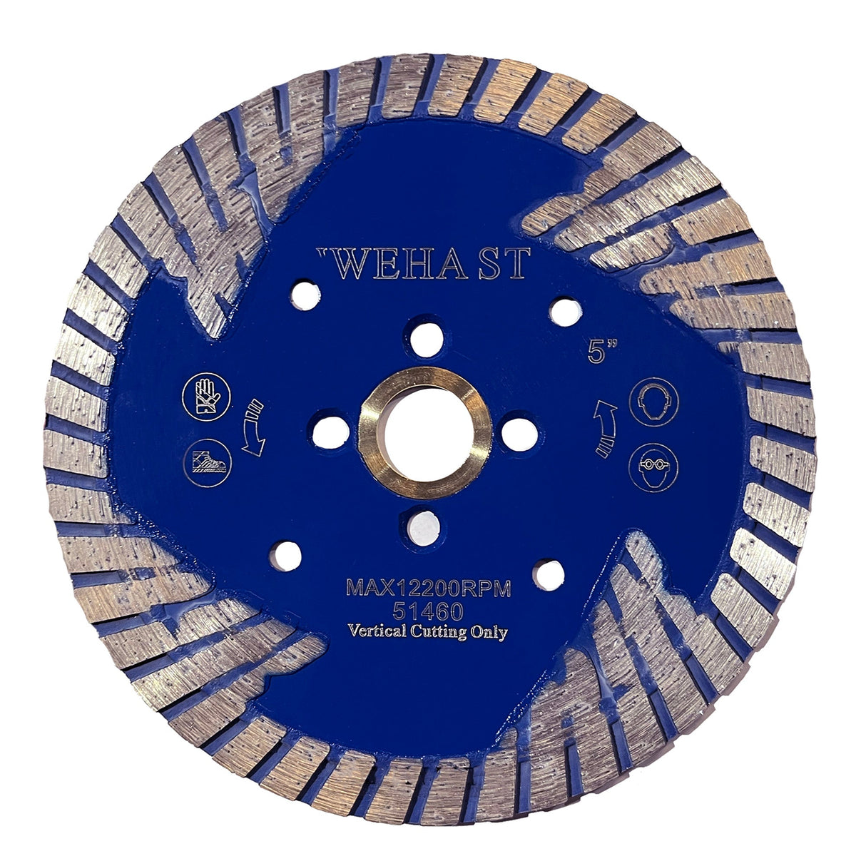 Weha ST Side Cut Diamond Turbo Blade for Stone Backsplash Cutting - 5"