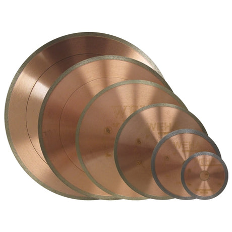 Weha arbor Copper Core Continuous Rim Blade - in use
