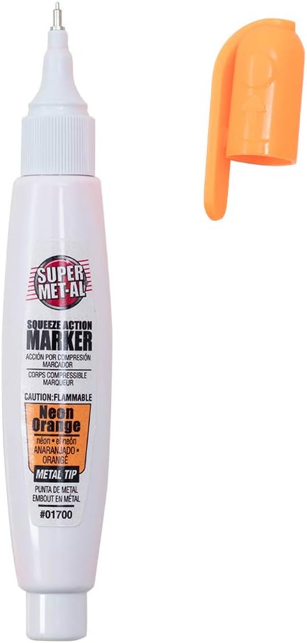 SKM Super Met-Al Squeeze Action Metal Tip Oil-Based Paint Markers