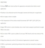 Superior FIRE Instant Color Enhancement For EXOTIC Natural Stone