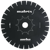 Weha Matrix S Diagonal Diamond Silent Core Bridge Saw Blade for Granite and Quartz - 14"