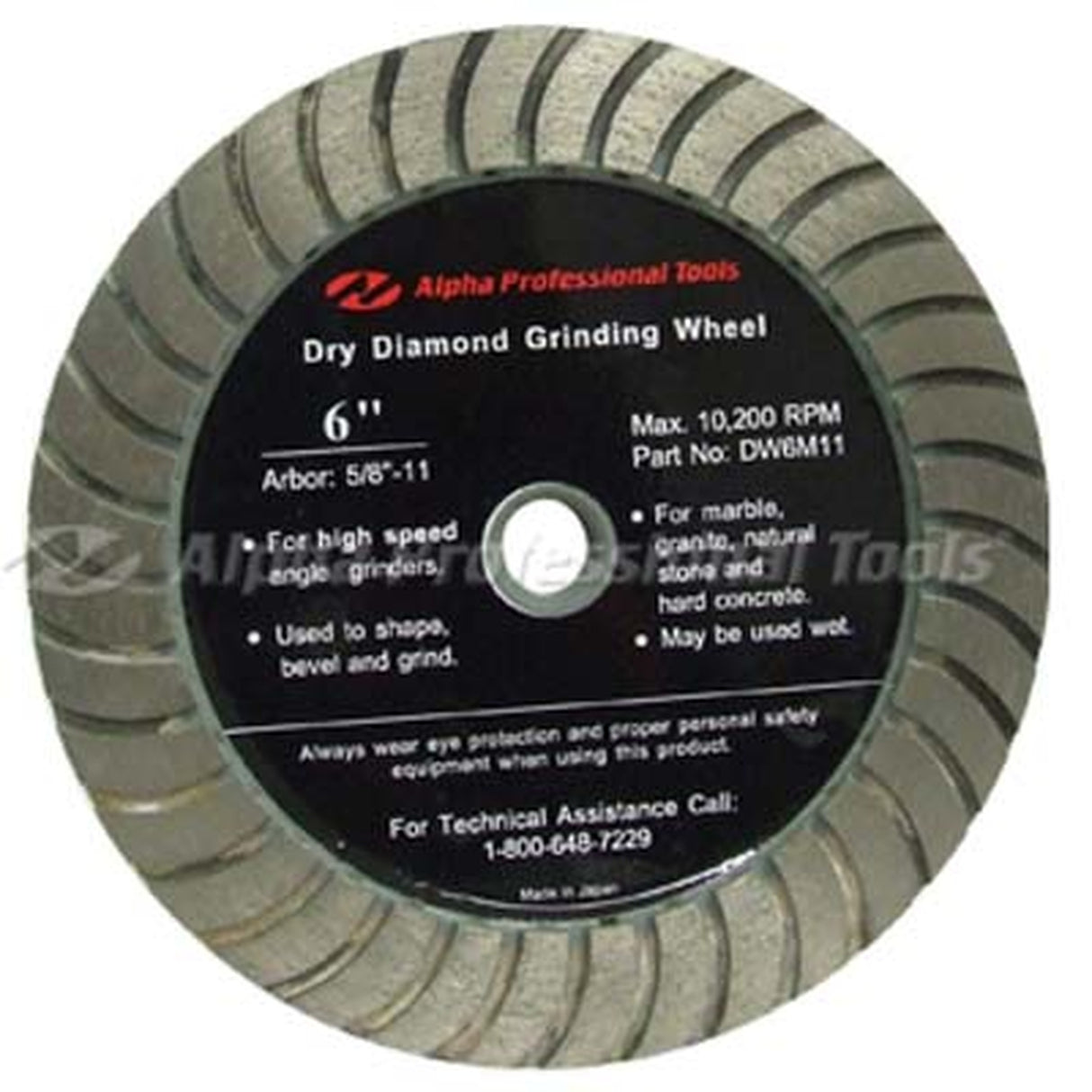 DW Style Grinding Wheels Grinding Wheel for Natural and Eng. Stone