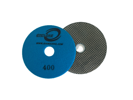 Cyclone 4" Electroplated Flexible Pad