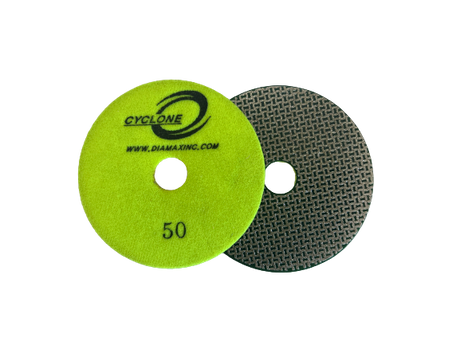 Cyclone 4" Electroplated Flexible Pad