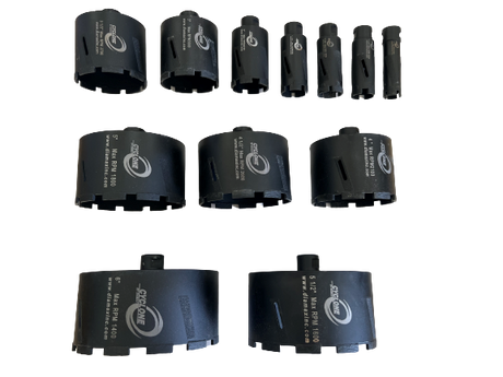 CYCLONE DRY/WET CORE BIT