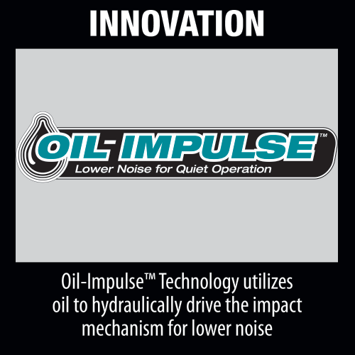 Makita 18V LXT® Oil-Impulse™ Brushless 3-Speed Impact Driver — Tool Only (XST01Z)