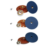 Alpha Professional Tools Rotary Backer Pad Hook and Loop for Polishing - packaging