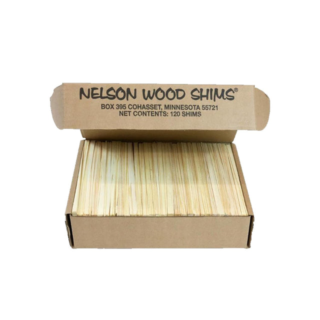 Nelson Wood Shims  8 Wood Shims - Pack of 120