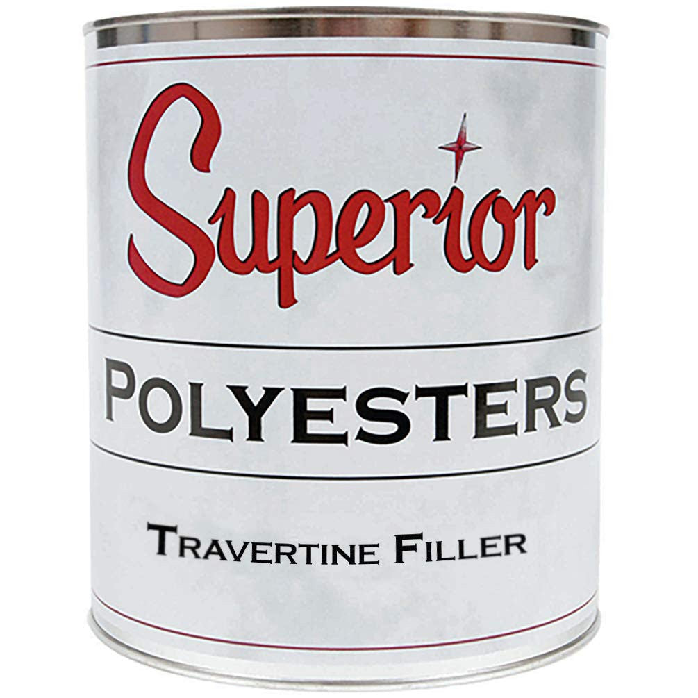 Superior Travertine Filler Polyester Adhesive — Front
