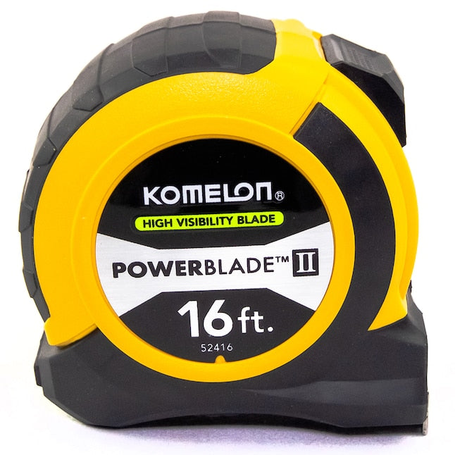 Komelon Powerblade II Tape Measure (16 ft x 1.06")
