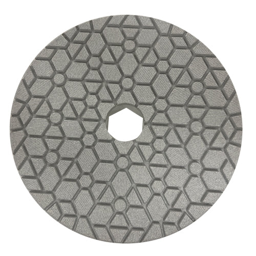 Weha 6 inch Marble Diamond Polishing Pad for Marble Travertine and Limestone - close-up detail