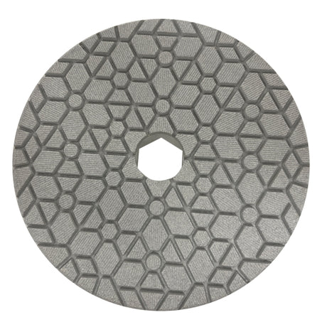 Weha 6 inch Marble Diamond Polishing Pad for Marble Travertine and Limestone - close-up detail