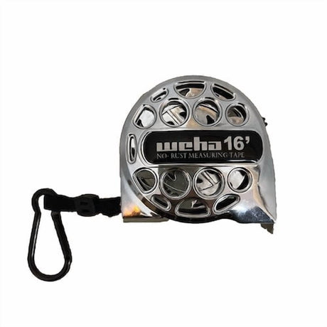 Weha 16 ft x 1 in Stainless Steel Waterproof Tape Measure