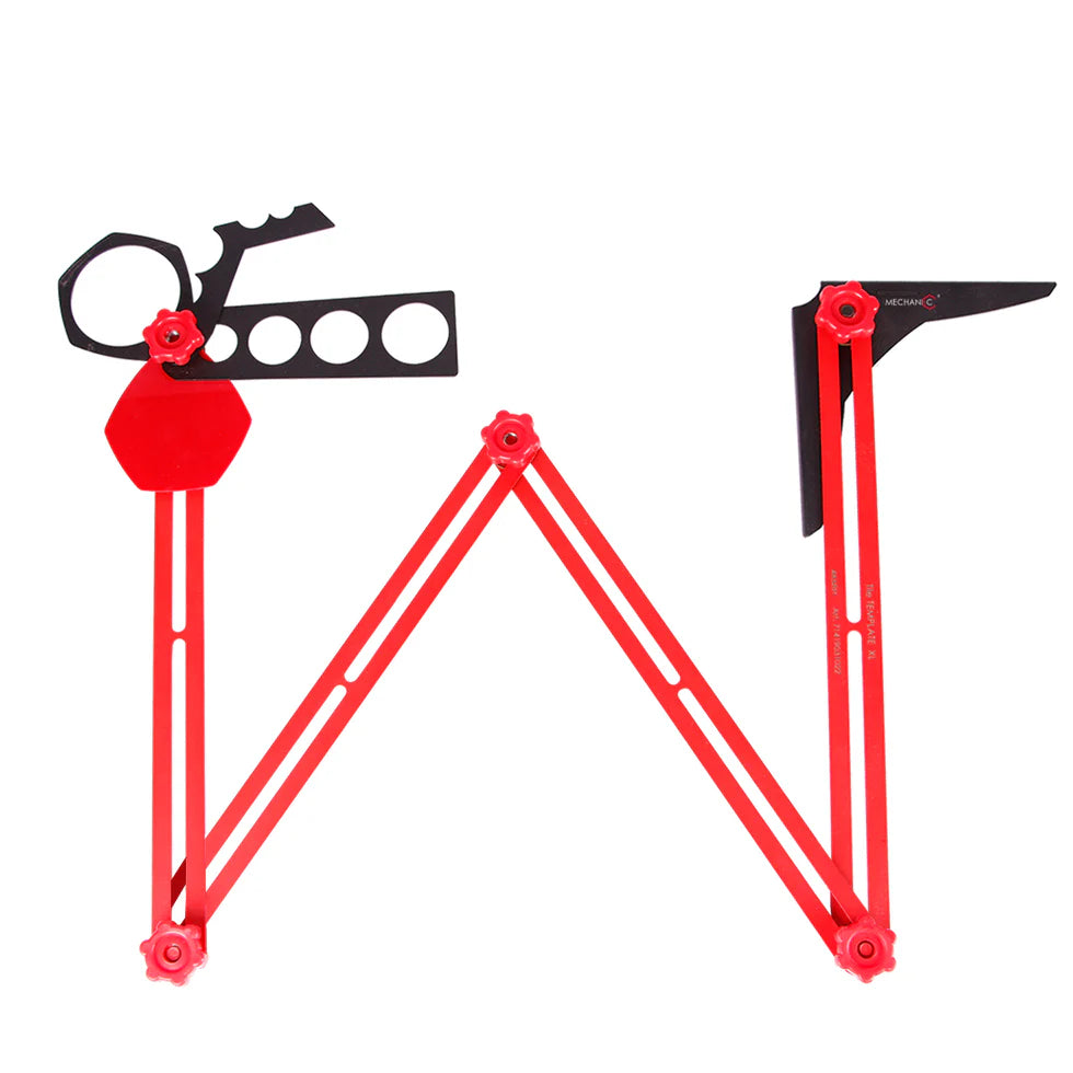 TileTEMPLATE XL  Large Format Tile Marking Tool for Sockets, Pipes & Angles