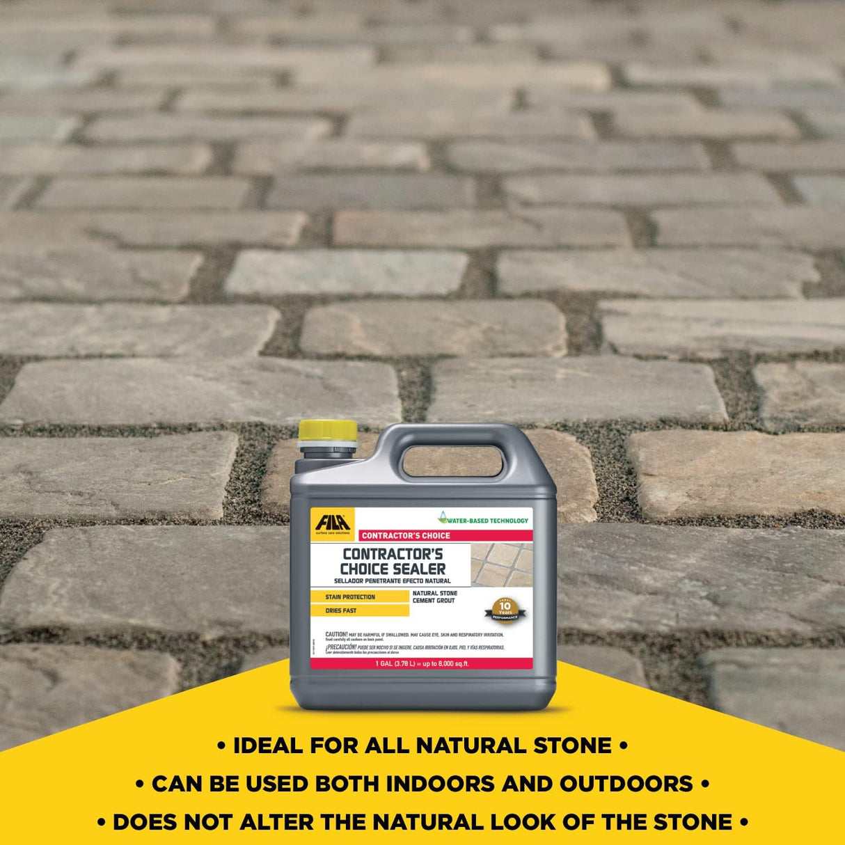 FILA  Contractors Choice Sealer  1 Gallon - dimensions
