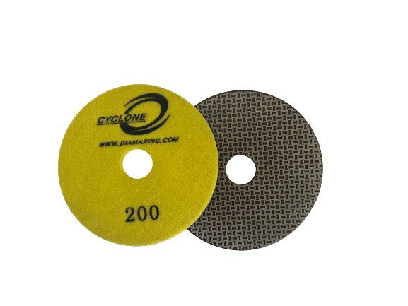 Cyclone 4" Electroplated Flexible Pad