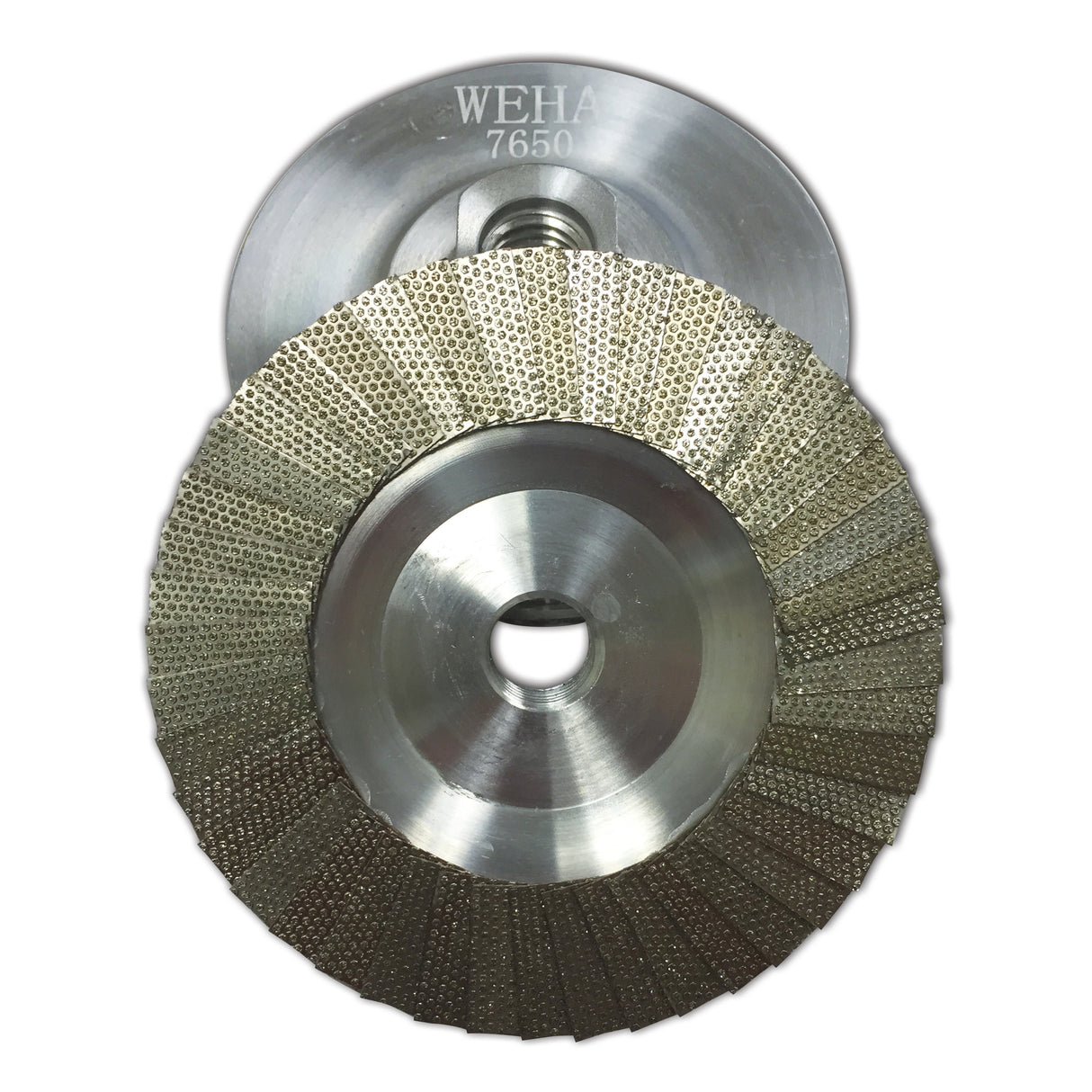 Weha 4 inch Flap Diamond Cup Wheel 5/8-11 for Granite Shaping and Honing - 60