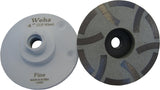 Weha 4" x 5/8"-11 Resin Filled Cupwheels
