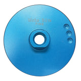 Weha 4" x5/8"-11 Weha Rubber Diamond Cupwheel for Stone Fabrication