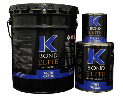 K-Bond Polyester Buff Knife Grade Stone Adhesive - Matte Finish