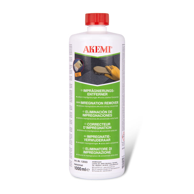 Akemi Impregnation Remover 1L - Alkaline Cleaning Agent - Dynamic Stone Tools