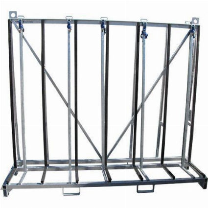 Weha Large Single Sided A-Frame Cart for Stone Slab Transport - close-up detail