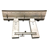Weha ForkLift Snow Plow Attachment with Angle Adjustment - packaging