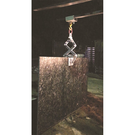 Weha R 400 Slab Grab Scissor Lifter 3/4 - 3 882 lb Capacity - in use