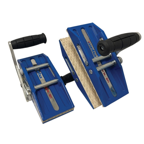 Weha Gecko Carry Clamp White for Stone Fabrication - in use