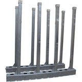 Weha Bison Slab Rack 10 for Stone Fabrication - close-up detail