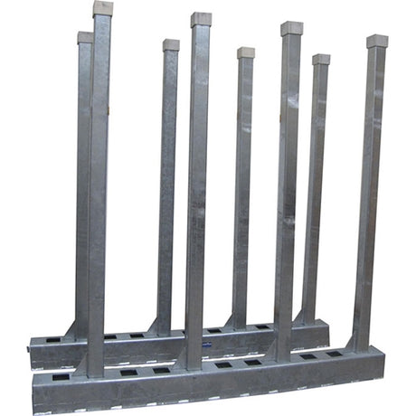 Weha Bison Slab Rack 10 for Stone Fabrication - close-up detail
