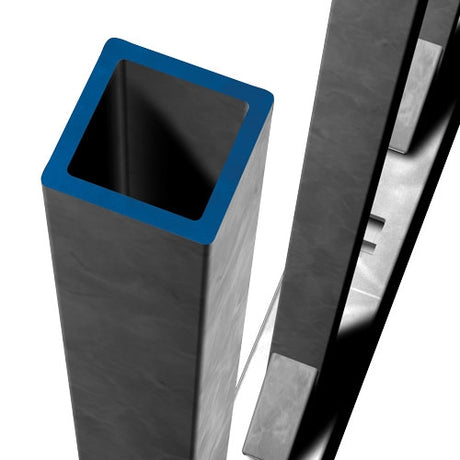 Weha 60 Replacement Poles for Bison Rack for Stone Fabrication Shop