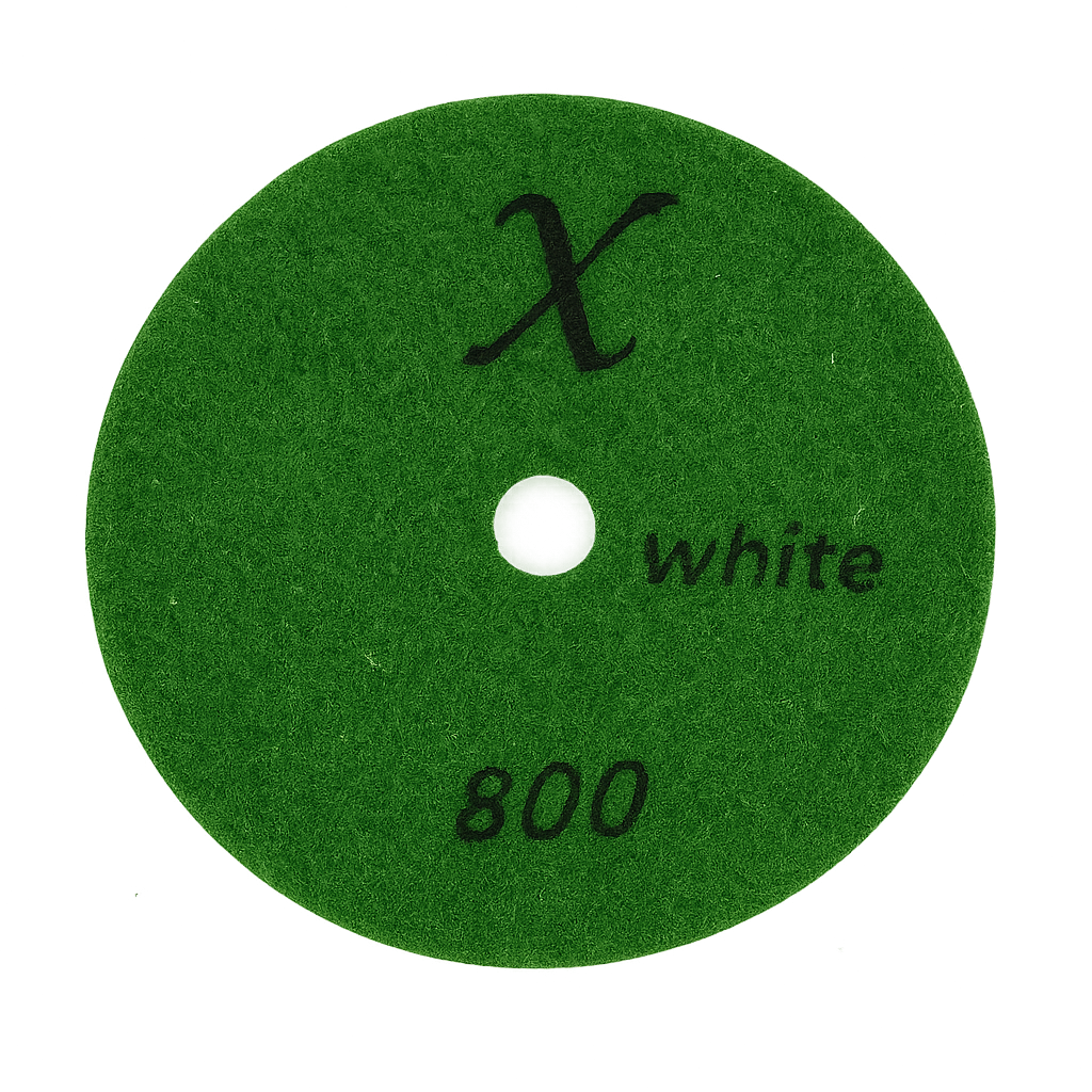X Wet Polishing Pad with White Resin (XW-Series)