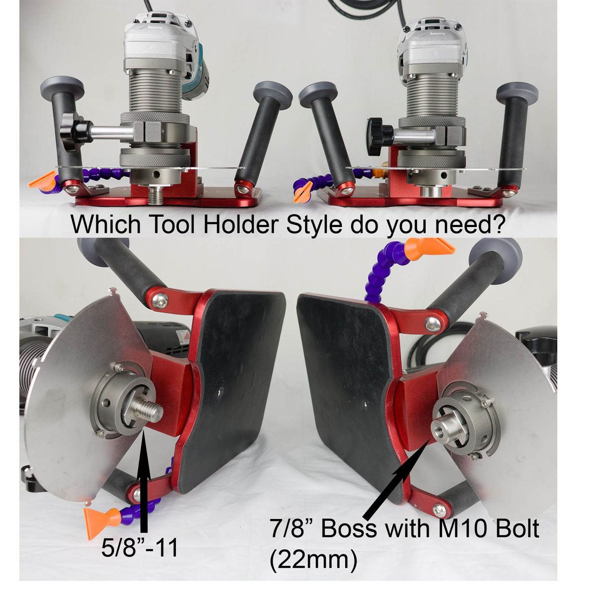 Red ripper ultralight stone router