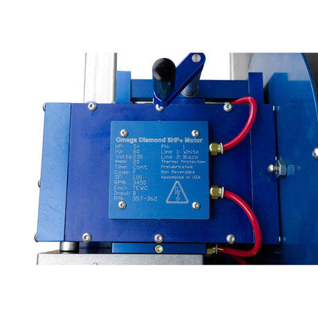 Blue Ripper Sr Rail Saw - 5HP wired for 220v