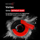 VORTEX Dust Extraction Guard for Angle Grinders – Clean, Efficient Concrete Grinding