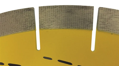 Weha Blitz 14 x 20mm Bridge Saw for Stone Fabrication - close-up detail
