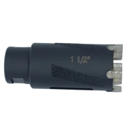1-1/2" Power core bit with protection / Dry or Wet / Turbo segment