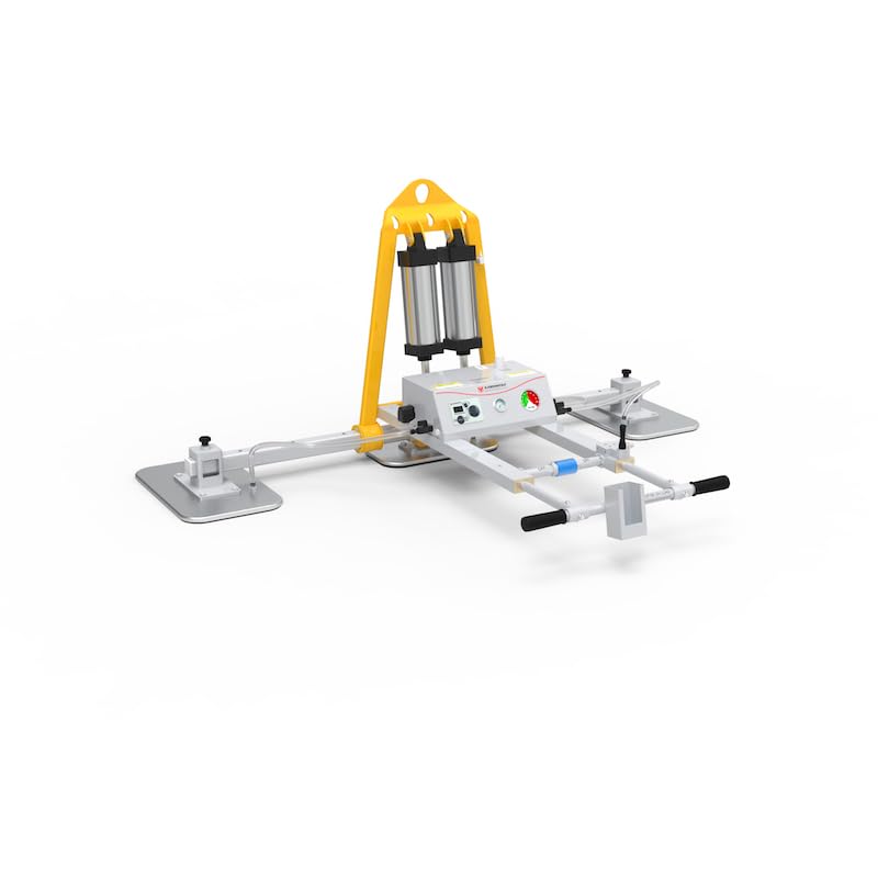 Aardwolf AVLP3-600P Triple Pad Vacuum Lifter Pro - Dynamic Stone Tools
