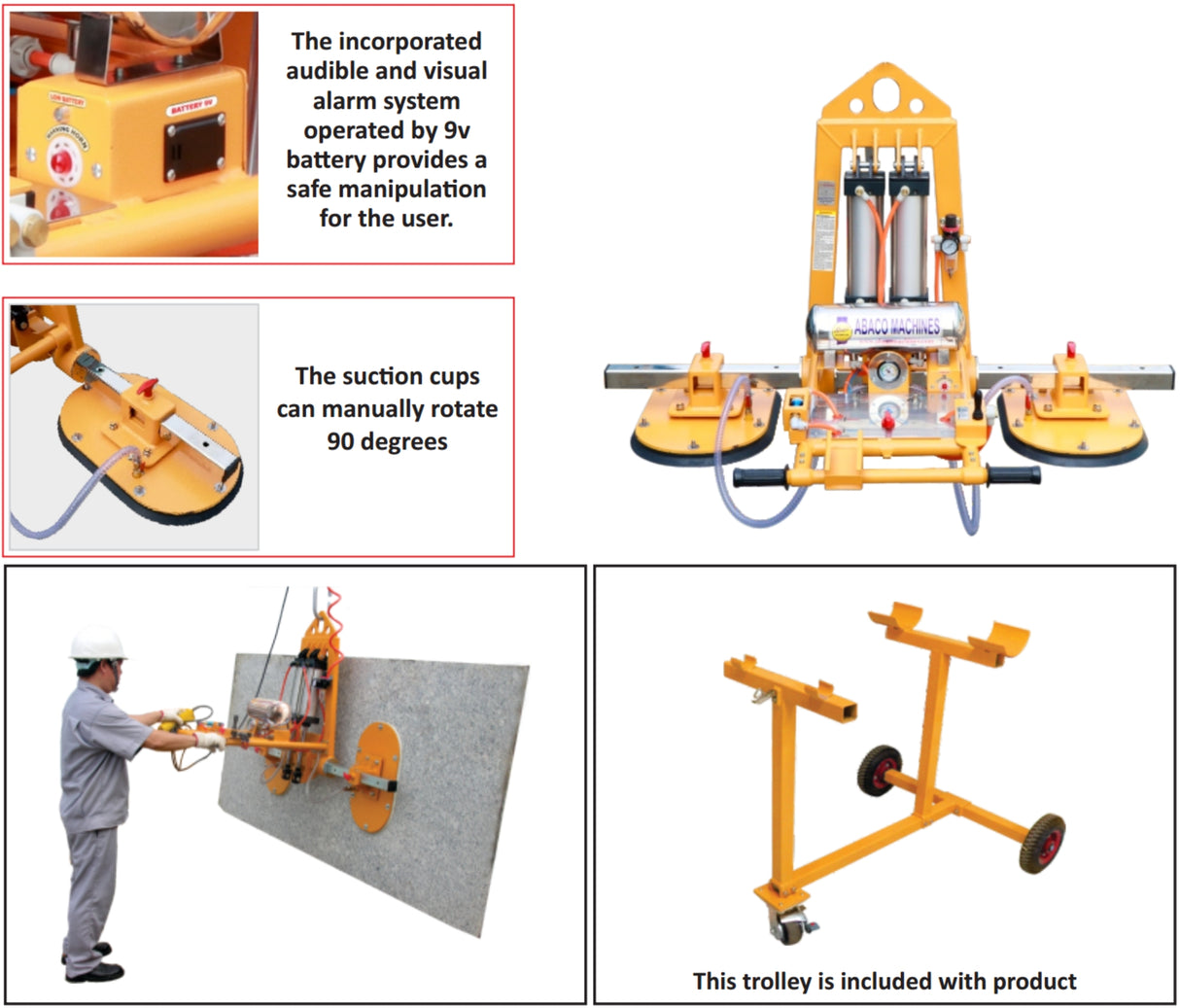 ABACO STONE VACUUM LIFTER - SVL50 — feature
