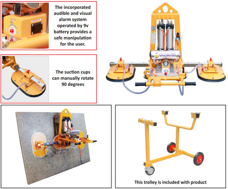 ABACO STONE VACUUM LIFTER - SVL75 — close-up