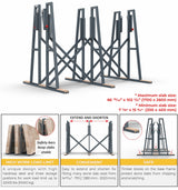 ABACO TRIPLE SIDE FOLDING TRUCK A-FRAME - ATSFTA056 — application